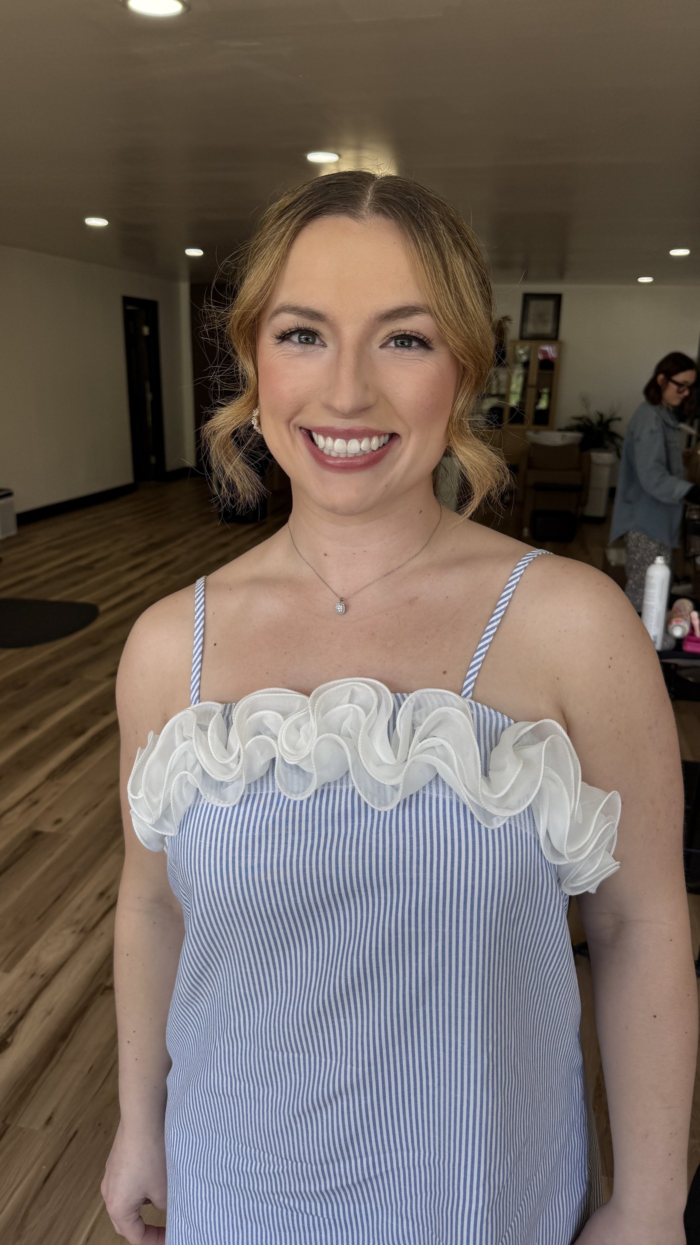 Bridal hair and makeup at Fringe Beauty Studio